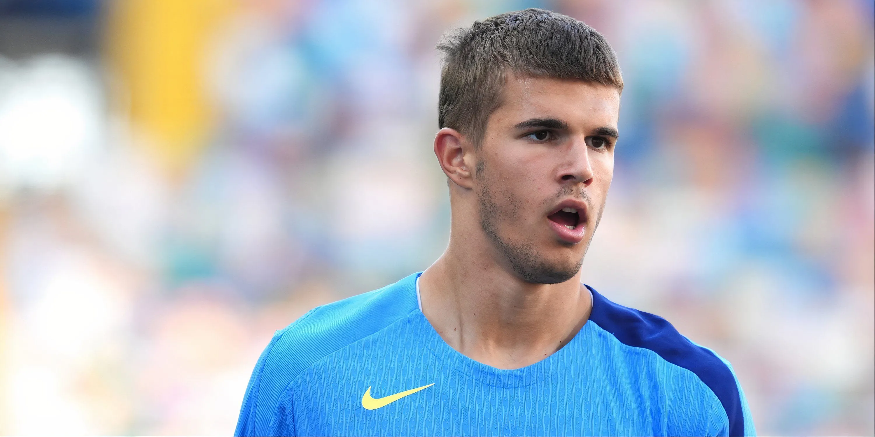 Luka Vuskovic đang là tài năng trẻ sáng giá của Tottenham với khả năng phòng ngự và tấn công đặc biệt